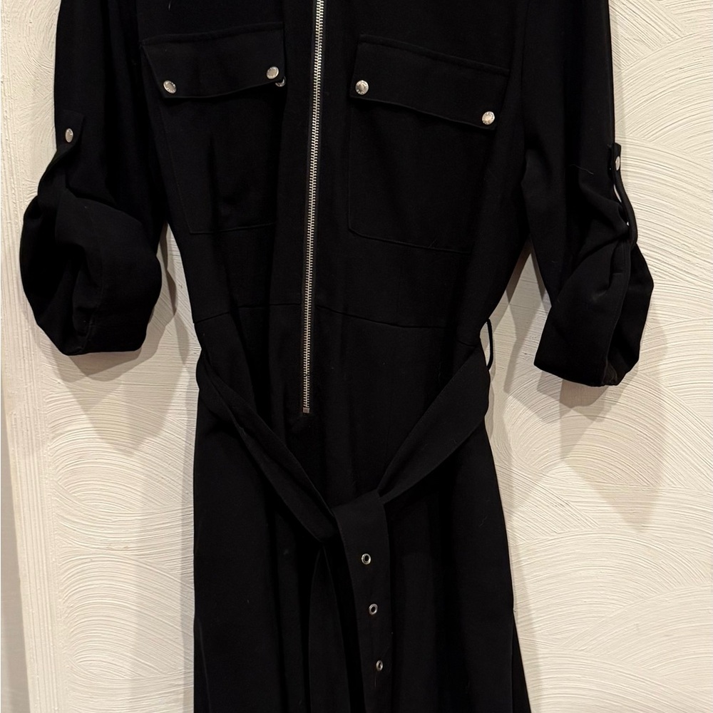 MICHAEL Michael Kors Black Dress with Belt